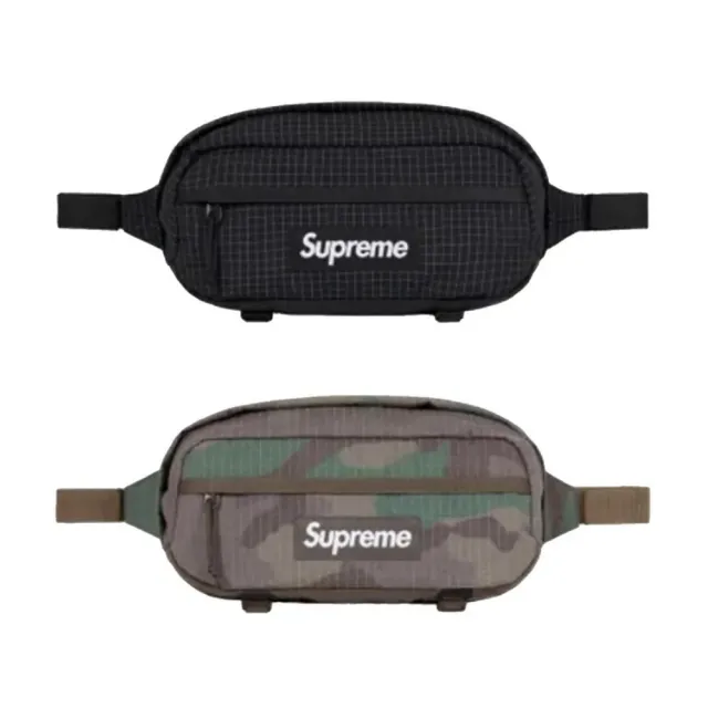 【SUPREME】Supreme 24SS Waist Bag 腰包 黑/迷彩(運動腰包 收納包 隨身包)