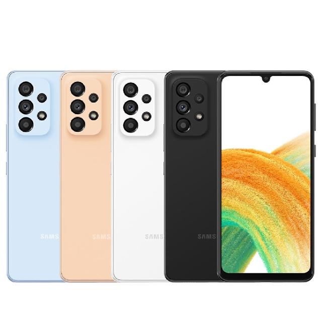 Samsung Galaxy A23 5G 智慧手機，擁有 6.6 吋 AMOLED 螢幕，解析度 2408x1080，內建 64GB ROM 與 4GB RAM，主相機 5000 萬畫素，支援 4G/5G 網路，IP6X 防塵防潑水功能，雙卡雙待機，Exynos 1280 八核心處理器，提供 6 個月有限保固