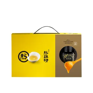 【老協珍】常溫熬雞精25入+麥蘆卡蜂蜜250g珍藏禮盒組(42ml/入 送禮)