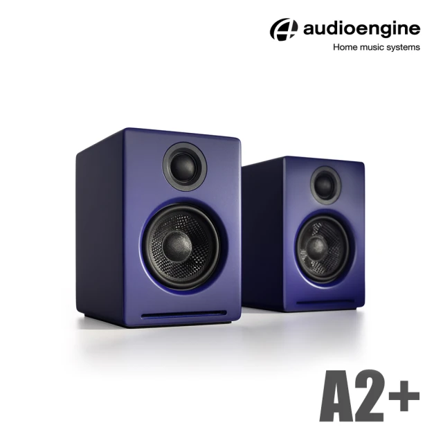 Audioengine A2+ wireless主動式立體聲藍牙書架喇叭(藍)