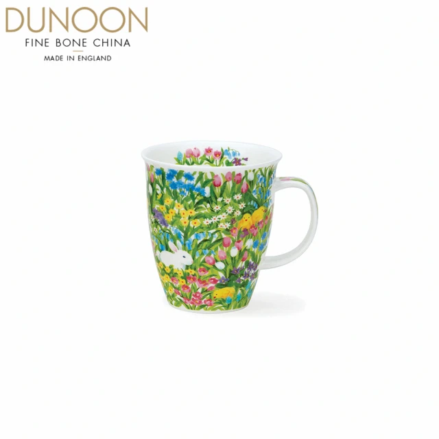 DUNOON 捉迷藏馬克杯-兔-480ml(100%英國製骨瓷馬克杯)