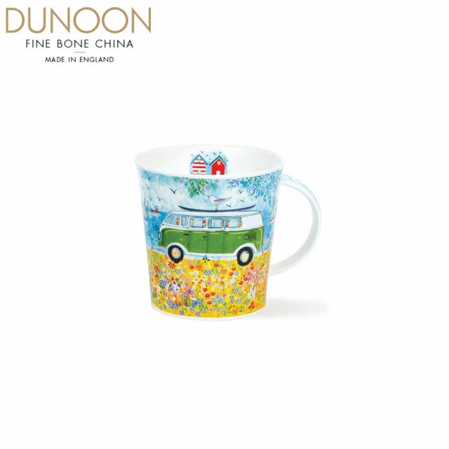 DUNOON 露營趣馬克杯-綠-480ml(100%英國製骨瓷馬克杯)