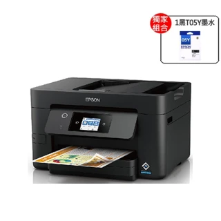 【EPSON】搭1黑T05Y墨水★WF-3821 商用WiFi四合一傳真複合印表機