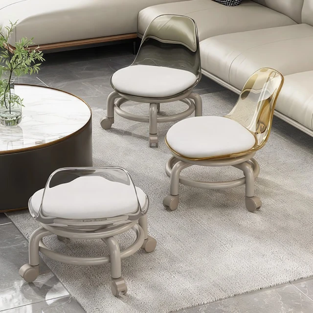 奶油風沙發矮凳可收納設計(小板凳 儲物凳 小椅子)評價推薦