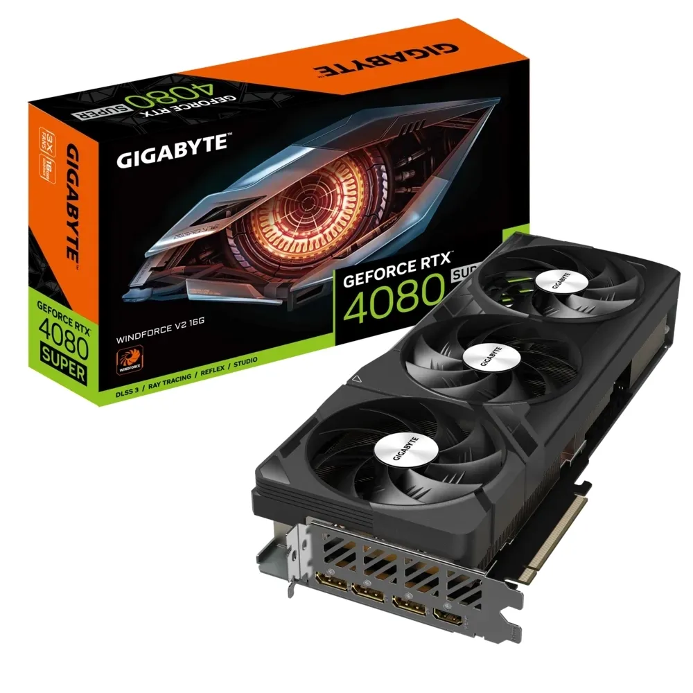 【GIGABYTE 技嘉】搭主機板★ GeForce RTX4080S  V2 16G 顯示卡+技嘉 B760M AORUS ELITE X AX 主機板