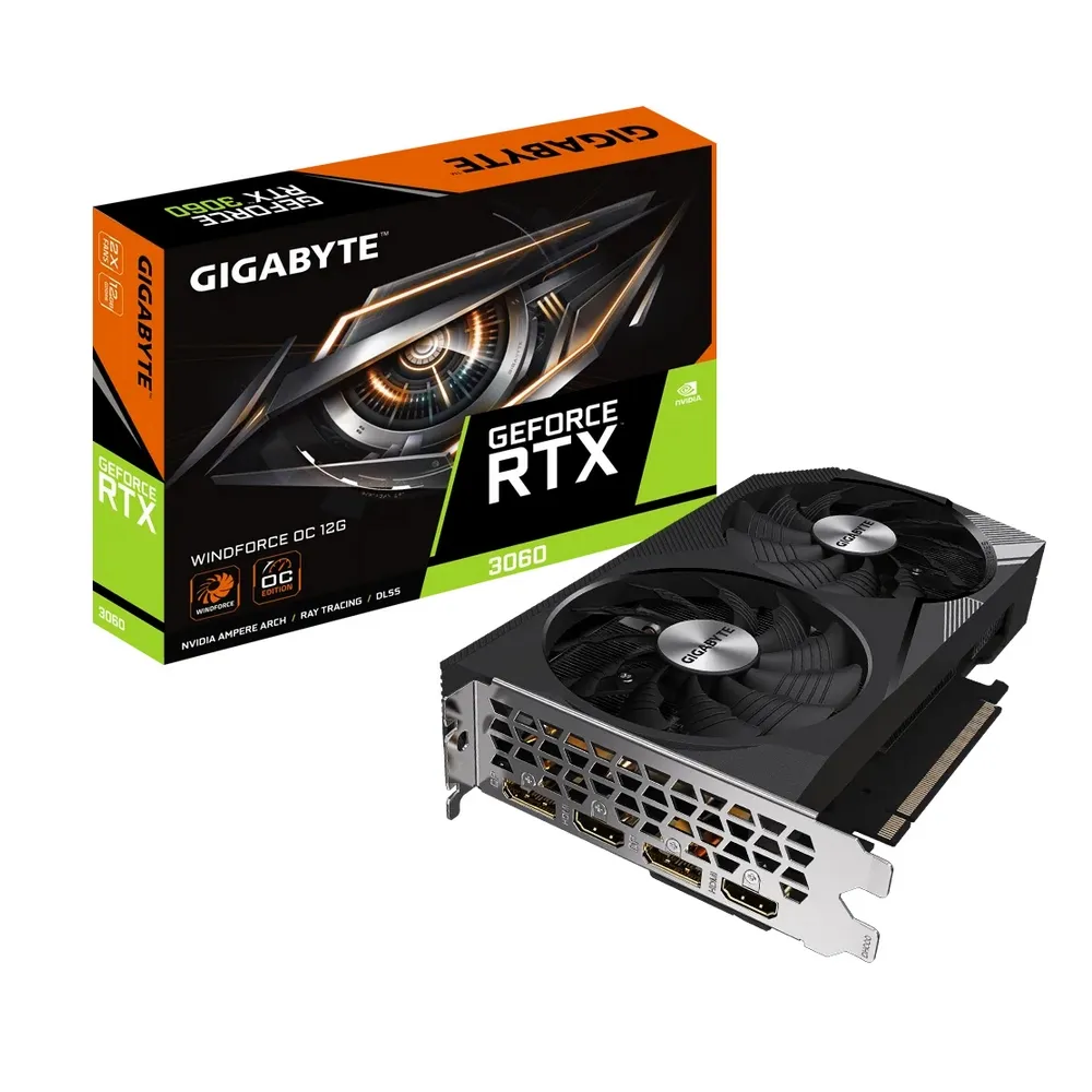 【GIGABYTE 技嘉】RTX3060+主機板★ GeForce RTX 3060  OC 12G 顯示卡+技嘉 Z790 AORUS PRO X 主機板