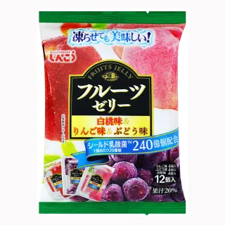 【SHINKO】三味乳酸菌果凍-蘋果白桃葡萄 216g