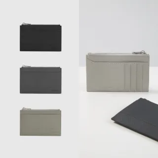 【ROBINMAY】傑特真皮零錢卡夾(真皮雙12/拉鍊封口/多色任選)