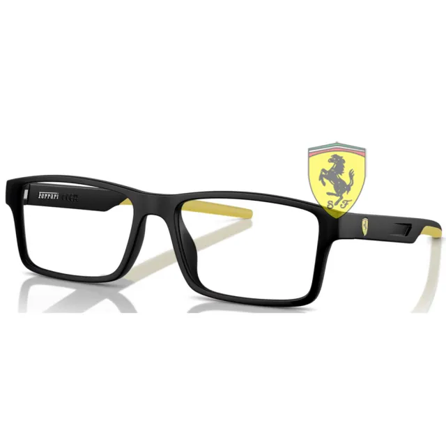 【Ferrari 法拉利】亞洲版 時尚光學眼鏡 舒適彈簧鏡臂設計 FZ8004U 504 霧黑 公司貨