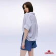 【BRAPPERS】女款 防曬涼感系列-高腰防曬涼感短褲(深藍)