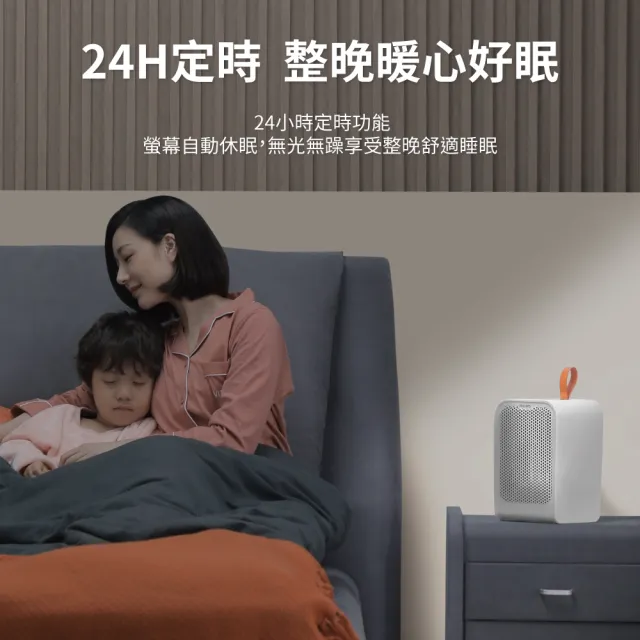 【Philips 飛利浦】1500W 迷你暖手寶 電暖器 二合1 -可遙控(AHR2124FM)