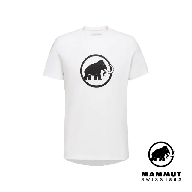 【Mammut 長毛象】Mammut Core T-Shirt Men Classic 機能短袖T恤 男款 白色 #1017-05890