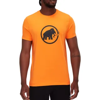 【Mammut 長毛象】Mammut Core T-Shirt Men Classic 機能短袖T恤 男款 柑桔橘 #1017-05890