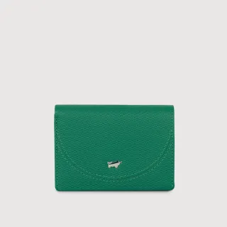 【BRAUN BUFFEL 德國小金牛】欣娜-A 名片夾-常綠色(BF842-141-EG) 送禮推薦