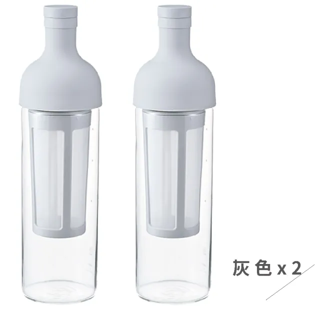 【HARIO】酒瓶冷泡咖啡壺–2入組／650ml／FIC-70(冷泡咖啡壺)