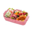 【百科良品】日本製 Hello Kitty凱蒂貓 花朵 便當盒 保鮮餐盒 抗菌加工Ag+ 530ML(日本境內版)