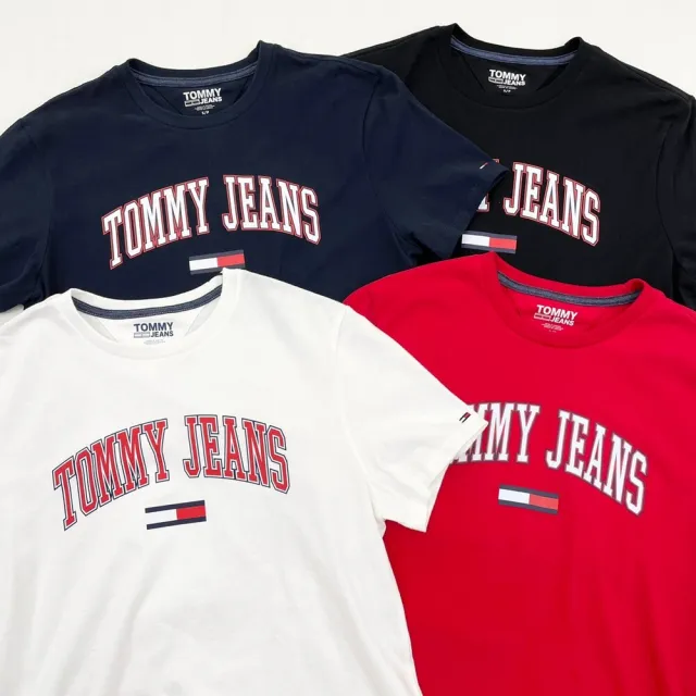 【Tommy Hilfiger】Tommy 美式風格短T 美版偏大 大尺碼  短袖 T恤 男生上衣 素t  純棉(短袖 T恤9014)