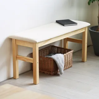 【H&D 東稻家居】達娜日式木作長凳(DIY自行組裝)