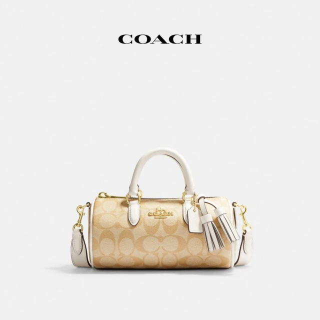 COACH 官方直營LACEY經典Logo斜背手袋-IM/淺