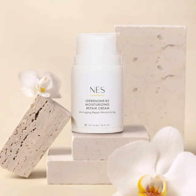 【恩藝偲 NES cosmetics】艾地苯B5潤澤修復霜(三入組 / 單瓶55ml)