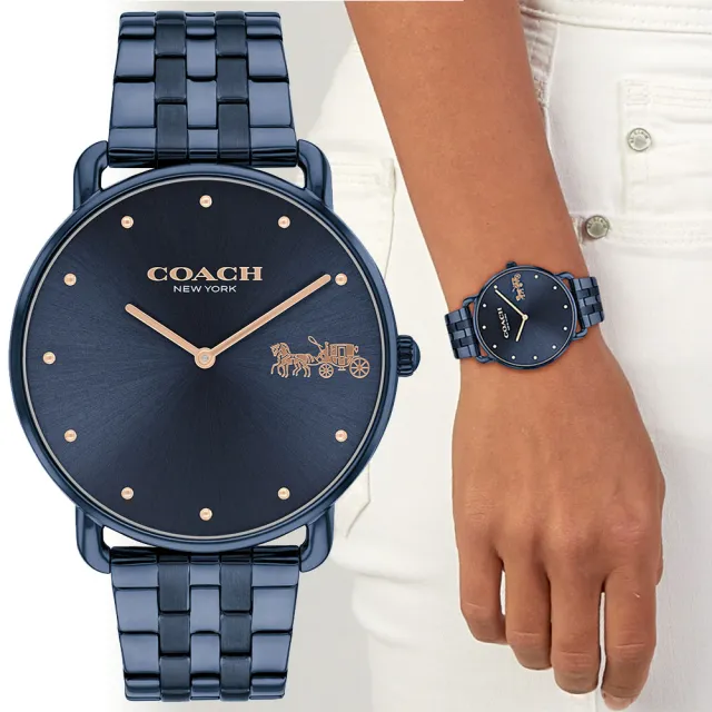 【COACH】官方授權經銷商 Elliot 經典時尚馬車腕錶-41mm/3色可選  禮物(14504296/14504297/14504298)