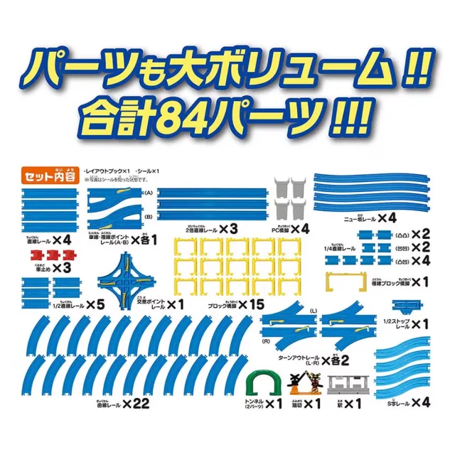 【TAKARA TOMY】PLARAIL 鐵道王國 100種軌道變化豪華組(多美火車)