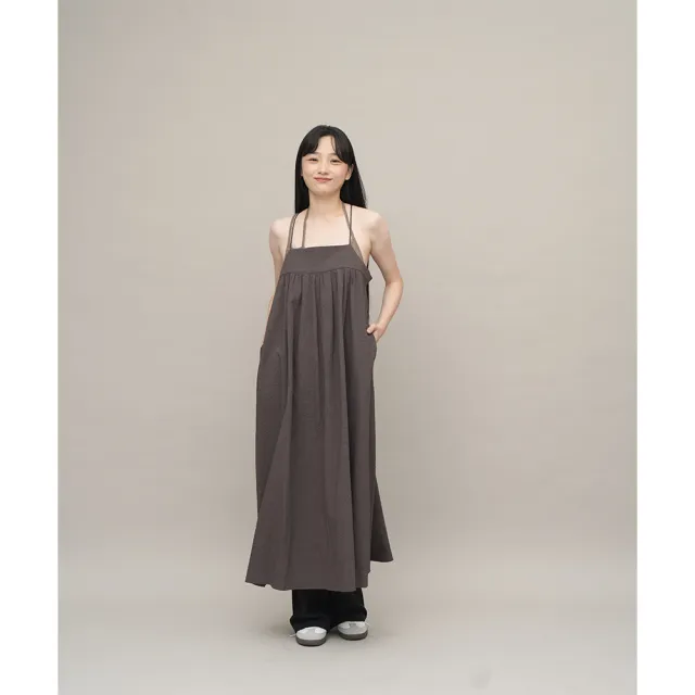 【plain-me】SAAKO 吸濕排汗泡泡紗細肩帶洋裝 SAA5018-241(女款 共3色 吸濕排汗 細肩帶 洋裝)