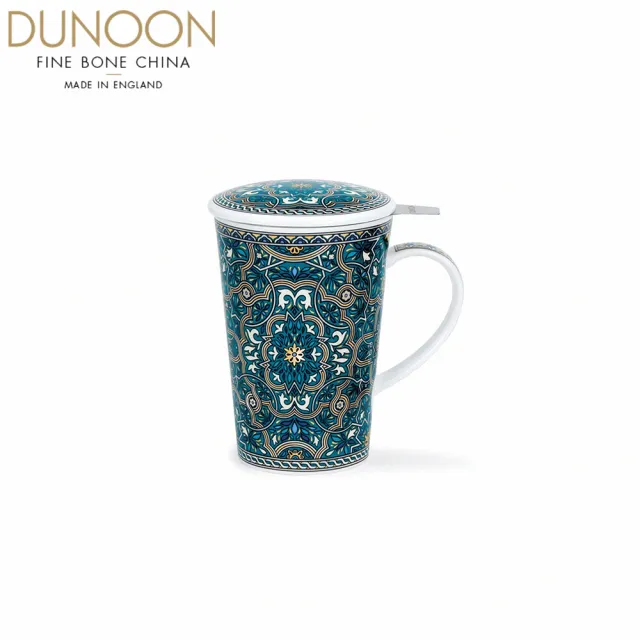 【DUNOON】異國風情骨瓷馬克杯三件組-440ml(100%英國製 居禮名店獨家代理)