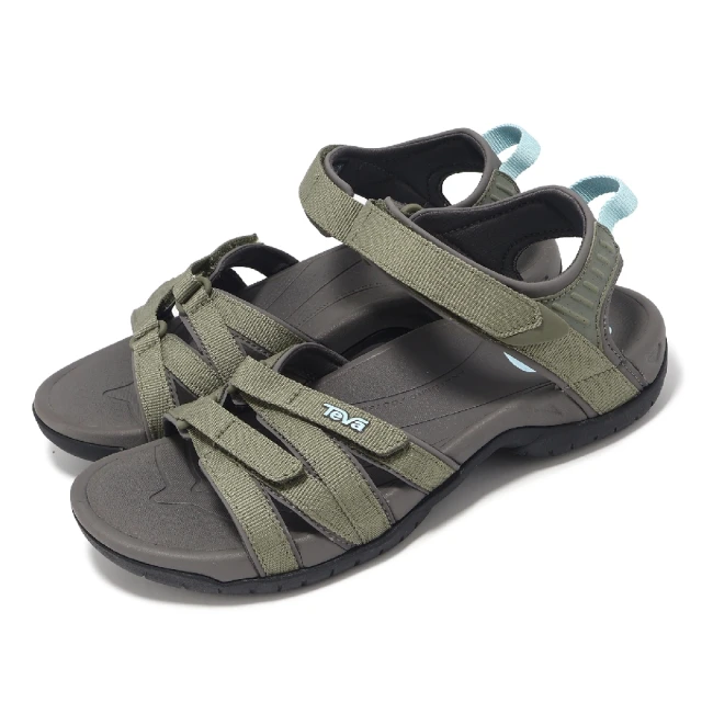 TEVA 涼拖鞋 W Tirra 女鞋 橄欖綠 排水 吸震 運動涼鞋(4266BTOL)