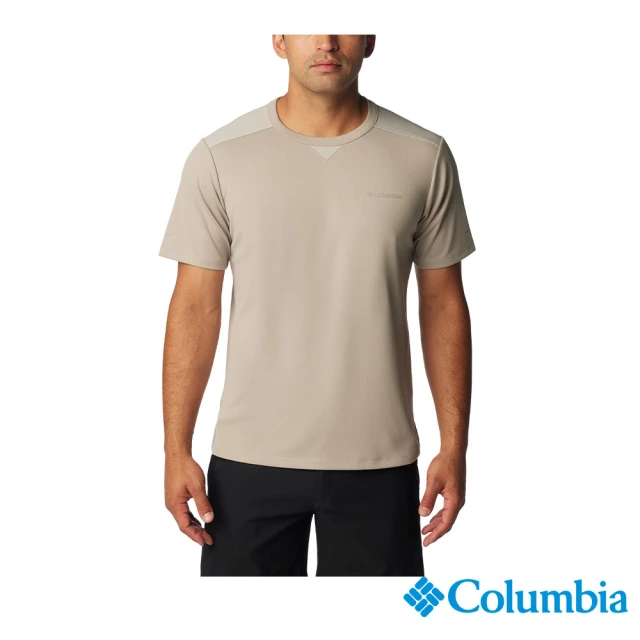 Columbia 哥倫比亞 男款-Black Mesa™涼感快排短袖上衣-礦石灰(UAO14400AT/IS)