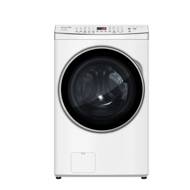 【Panasonic 國際牌】17公斤變頻溫水洗脫烘滾筒洗衣機(NA-V170MDH-W)