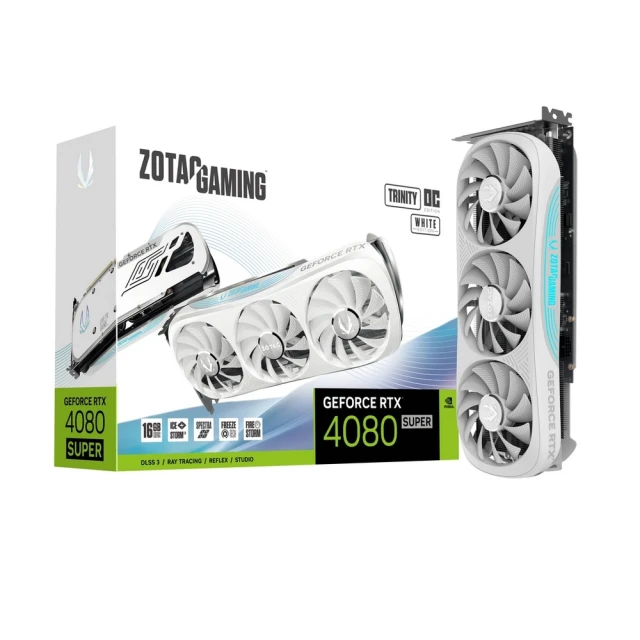 ZOTAC 索泰ZOTAC 索泰 搭850W★GAMING GeForce RTX 4080 SUPER Trinity OC 16GB顯示卡(白)+技嘉UD850GM PG5電源供