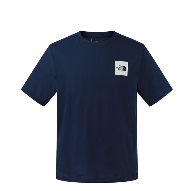 The North FaceThe North Face TNF 北臉 短袖上衣 休閒 M BIG LOGO PHOTO PRINT SS TEE - AP 男 藍(NF0A88GA8K2)