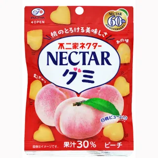 【不二家】Nectar白桃QQ糖 48g