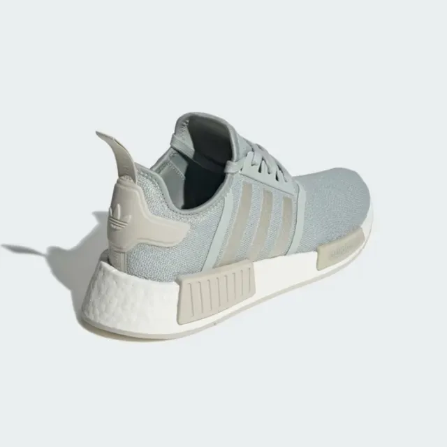 【adidas 愛迪達】NMD_R1 運動休閒鞋(IE0595 女鞋 運動鞋 NMD休閒鞋 灰綠色)