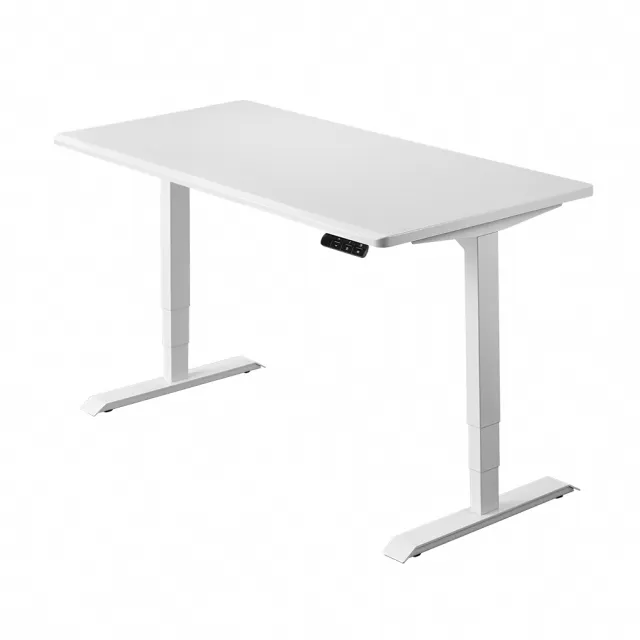 【FUNTE】Prime 電動升降桌/三節式 180x80cm 四方桌板 八色可選(辦公桌 電腦桌 工作桌)