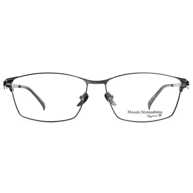 【Masaki 松島正樹】方框光學眼鏡 type S系列(槍黑#MFT5070 C3)