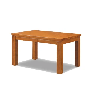【ASSARI】早紀實木免組裝餐桌椅組(一桌四椅)