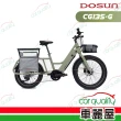 【DOSUN】eCARGO BIKE CG135消光綠電動輔助自行車 前貨架+V型貨架(車麗屋)