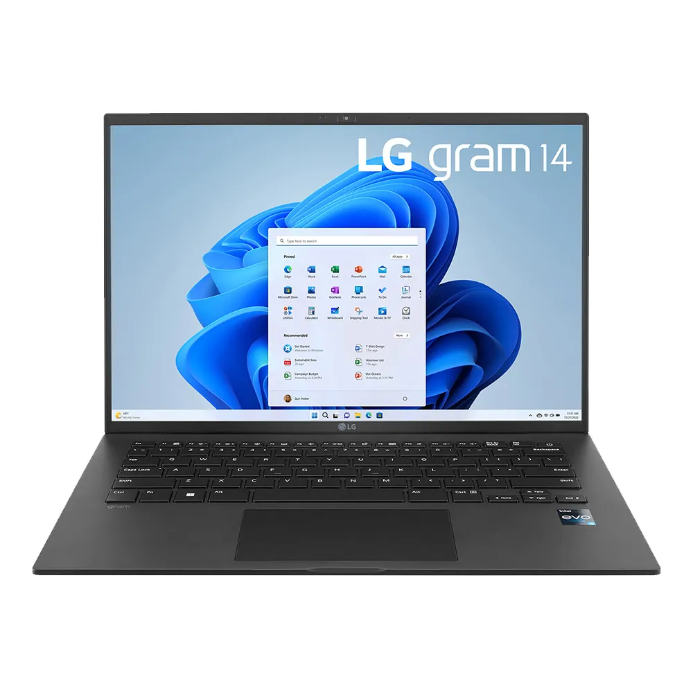 【LG 樂金】Gram 14吋 i7輕薄筆電(14Z90R-V.AP75C2/i7-1360P/16G/512GB NVMe/WIN11PRO/黑)