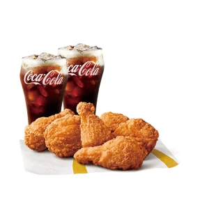 【麥當勞】麥脆鷄腿x6+中杯可樂x2(好禮即享券)