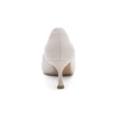 【Pineapple Outfitter】GIDJA 氣質素面水鑽方釦高跟鞋(白色)