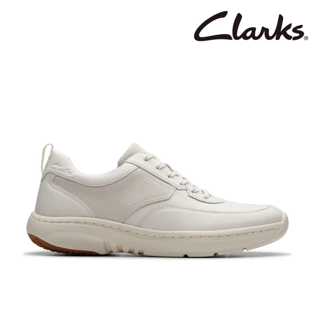 Clarks 男鞋 Courtlite Run 時尚綁帶充孔