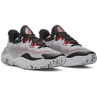 【UNDER ARMOUR】UA 男女同款 CURRY SPLASH 24 AP 籃球鞋 運動鞋_3027262-102(灰色)