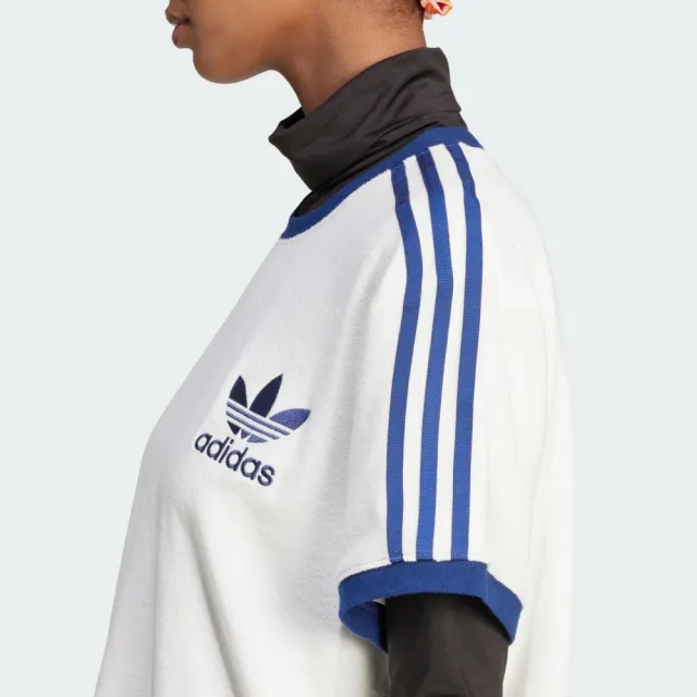 【adidas 官方旗艦】3-STRIPES 短袖上衣   女 - Originals IT9842