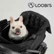 【LOOBIS】Air Breeze 寵物循環風扇墊(USB風扇 適用箱型寵物推車 寵物風扇 寵物墊 防咬 雙風扇)