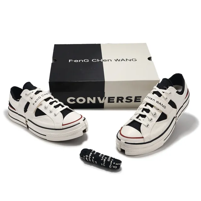 【CONVERSE】x 王逢陳 Chuck 70 2 in 1 聯名 白 黑 解構 拼接 帆布鞋 男鞋 女鞋(A08857C)