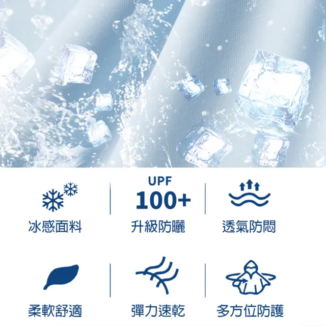 【NVDO】現貨+預購 男女同款-升級冰凍感黑膠連帽防曬外套(急凍衣/F157)
