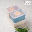 【SABU HIROMORI】日本製SANSSOUCI復古文青木紋高品質可微波保鮮盒(500ml 洗碗機 精緻 防漏 北歐風)