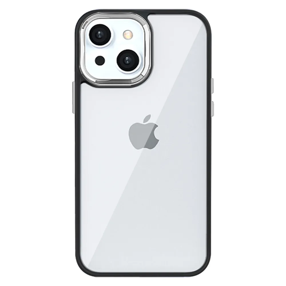IPhone 14 手機殼 6.1吋 防摔加厚第二代邊框電鍍版手機保護殼保護套(IPhone 14 手機殼 保護套)